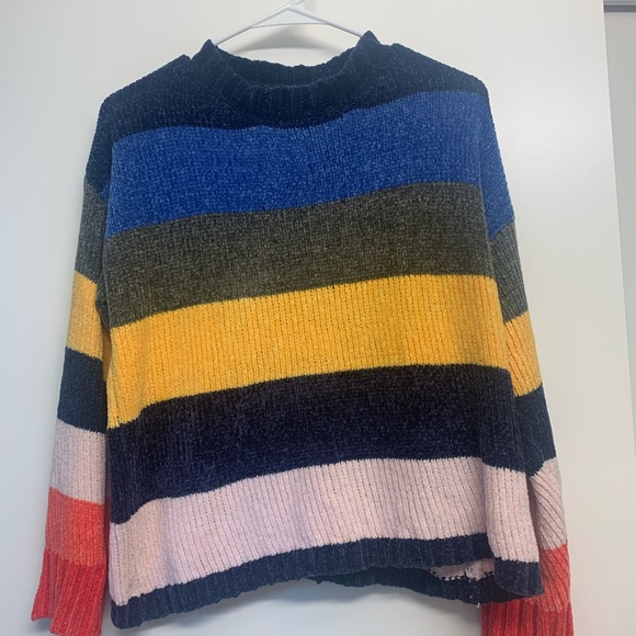 Woven Heart chenille sweater - Picture 3 of 5